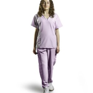Dámský lékařský set GAIA pudrově růžový XS